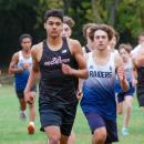 Ryan Calderone focuses at the start of the race.