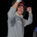 Rocky takes a victory lap.