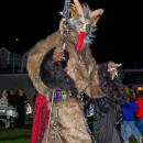 Krampus took first in the scariest costume contest.