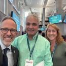 Rep. Mark Sylvia with Tony Tranfaglia at the Manufacter of the Year event.