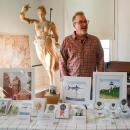 Artists filled the Mattapoisett Museums with crafts and goods to share. Photos by Mari Huglin