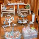 Arts filled the museum even going up the stairs. 