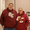 Jason and Lindsay Donati cast their ballots. 