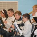Old Hammondtown students play their instruments.