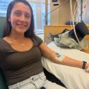 Steroid Infusions at Mass General Hospital in December 2024 to help ease the symptoms of Pease's MS flare.