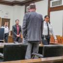 Andre Arsenault appeared in Plymouth County Superior Court for his sentencing Friday, Dec. 19. Photo by Grace Roche