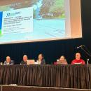 Mattapoisett Select Board and the Massachusetts Department of Transportation at Old Rochester Regional High School auditorium Thursday, Dec. 4. Photo by Mari Huglin