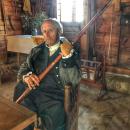 Paul Kandarian of Marion began his acting career at 54-year-old at the Marion Art Center in the play “Later Life”. This photo is of Kandarian in a period piece called, “Sacrament” who has been acting for 17 years ever since that first play. 