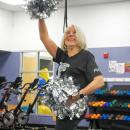 Botelho finishes her routine.