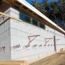 The sidewall of the addition at Fieldstone Market.