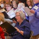 The choir practices for most of the year. 