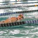 Elizabeth Chubb swims down a lane at the  Gleason Family YMCA during a Friday, Jan. 23 practice. Photos by Bobby Grady