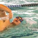 Robert Davis catches a breath. 