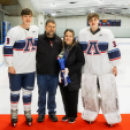 Marc Donati, right, poses with his family. 