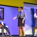 From left: Ripley, Charlotte Cook and Tomasso's characters argue over which of them own a plot of land. 