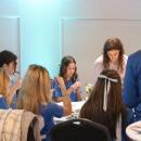 Madelyn's soccer teammates attended the celebration of life to commemorate their friend and fellow player. 