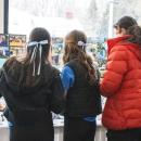 Many attendees wore teal clothes and accessories in Madelyn's memory. 