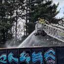 The Rochester Fire Department put out a fire at the SEEMASS facility on Saturday, March 28. Photos source: RFD