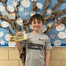 Tommy Cahill was recently selected as a Feinstein Foundation golden ticket winner. Photo source: Old Rochester Regional School District 