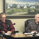 Select Board and Finance Committee members, along with the school committee, met to discuss special education funding at a Wednesday, April 22 meeting. Photo by Grace Roche