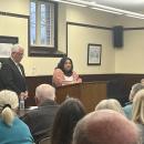 Frances-Feliz Kearns is current on the Old Rochester School Committee and is looking for a seat on the Select Board. 
