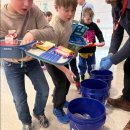 Rochester Memorial students compost their food. 