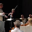 Antony Walker conducts the Buzzards Bay Musicfest Orchestra. Photo source: Phil Sanborn
