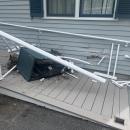 The aftermath of the accident. 