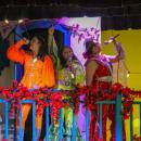 The Dynamos give a special pre-wedding performance. 