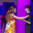 Sophie and her fiancé Sky, played by Lincoln Fauteux, discuss their upcoming wedding. 