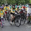 Participants eagerly await their ride at the starting line. File photo