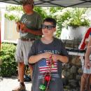 Christmas bells weren't out of the question at the patriotic celebration. 