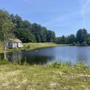 The farm sources the water it uses to flood bogs from its pond. 