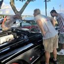 One of the annual summer cruise nights happened at Shipyard Park on Friday, where people came to see vintage cars. Photos by Tanvi Kulkarni