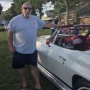 Brian Monahan with his 1966 Chevrolet Corvette.