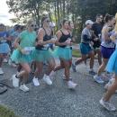 Many wore teal clothing and regalia to celebrate Maddie.