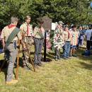 Boy Scouts from Troop 31 in Rochester rang the bell to honor each soldier. They also volunteered with the cemetery for years to get it to its present condition.