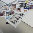 Participants made vision boards to inspire them to be confident. 