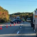 The resulting response and cleanup backed up westbound traffic on I-195. 