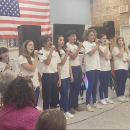 The Showstoppers performed during the Rochester Council on Aging's Block Party. Photo source: Kelly Zucco