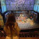 The troop watched the Broadway show "& Juliet."
