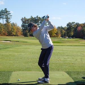 Jack Czerkowicz takes a swing.  Jack Czerkowicz takes a swing.