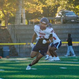 Anthony Digiantommaso cuts into the field.