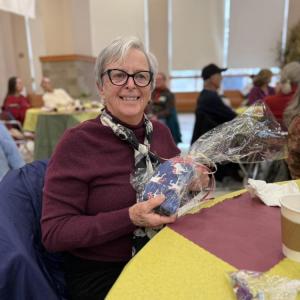 Raffle gifts ranged from crafts to giftcards.