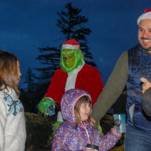 The Grinch made a surprise appearance in Rochester.