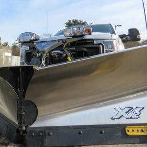 Crews across Mattapoisett, Marion and Rochester are hooking up plows and preparing for the incoming snowstorm. Photo by Grace Roche