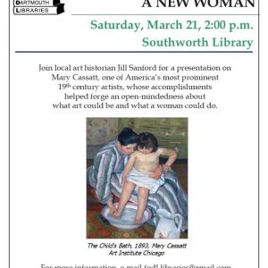 lecture, art, Mary Cassatt