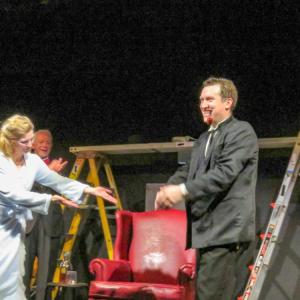 Kerri Zhou, left, and Jacob Matthew take their bows at the Sunday, March 8 show. Photos by Grace Roche