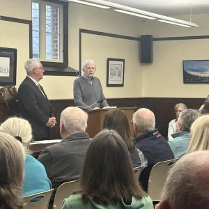 William Coquilette is re-running as a library trustee. 