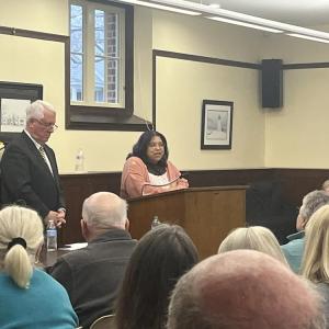 Frances-Feliz Kearns is current on the Old Rochester School Committee and is looking for a seat on the Select Board. 